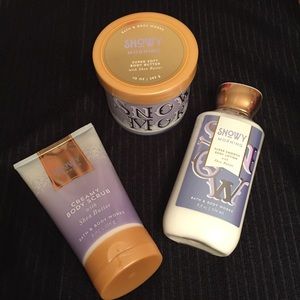 Bath and Body Works Snowy Morning Set